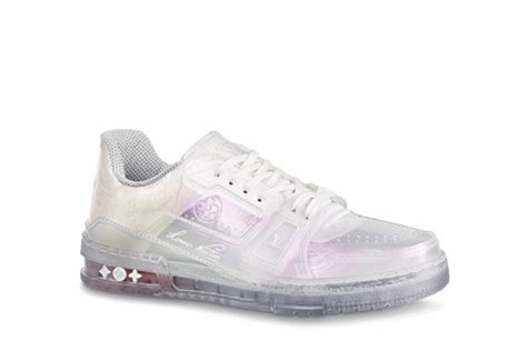 lv transparent shoes|louis vuitton transparent sneakers.